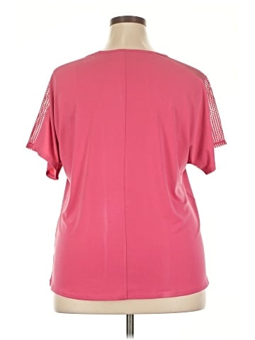 NY Collection Short Sleeve Top (view 2)