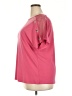 NY Collection Pink Short Sleeve Top Size 3X - photo 5