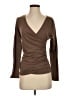 Unbranded 100% Polyester Brown Long Sleeve Top Size S - photo 1
