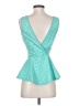 2b bebe Teal Sleeveless Blouse Size S - photo 2