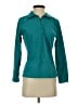 Lands' End 100% Polyester Teal Fleece Size XS (petite) - photo 1