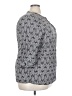 Anne Carson Gray 3/4 Sleeve Blouse Size 3X - photo 4