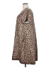 Celeste Animal Print Brown Casual Dress Size XXL - photo 5