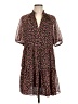 CeCe 100% Polyester Brown Cocktail Dress Size L - photo 1