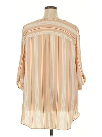 Worthington 3/4 Sleeve Blouse (view 2)