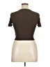 Ardene Brown Short Sleeve T-Shirt Size XL - photo 2