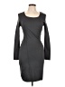 Bobi Solid Gray Cocktail Dress Size M - photo 1