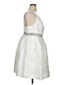 Liza Luxe 100% Polyester White Cocktail Dress Size 1X - photo 4