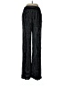 Bebop 100% Rayon Chevron-herringbone Black Casual Pants Size M - photo 1