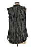 Worthington 100% Polyester Black Sleeveless Blouse Size L - photo 2