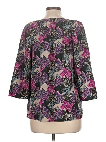 DKNY 3/4 Sleeve Blouse (view 2)