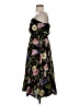 Express 100% Polyester Floral Black Cocktail Dress Size XXS - photo 5
