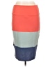 Lularoe Color Block Orange Casual Skirt Size L - photo 2