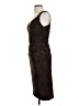 Nine West Animal Print Brown Cocktail Dress Size 10 - photo 5