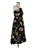 Express 100% Polyester Floral Black Cocktail Dress Size XXS - photo 4