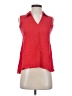 Xhilaration Red Sleeveless Blouse Size S - photo 1