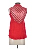 Xhilaration Red Sleeveless Blouse Size S - photo 2