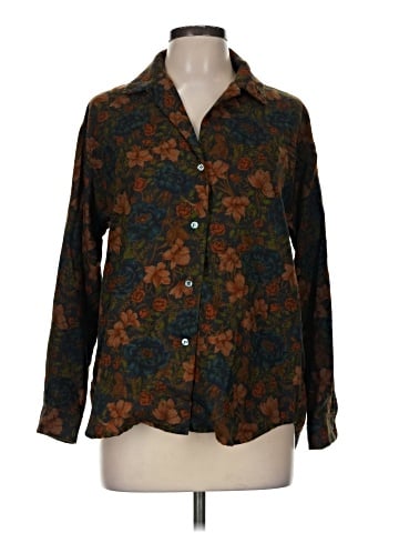 Calvin Klein Long Sleeve Button-Down Shirt (view 1)