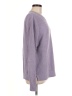 Express 100% Cotton Solid Purple Pullover Sweater Size M - photo 4