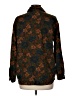 Calvin Klein Floral Brown Long Sleeve Button-Down Shirt Size 8 - photo 2