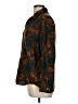Calvin Klein Floral Brown Long Sleeve Button-Down Shirt Size 8 - photo 5