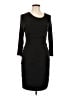 Bisou Bisou Solid Black Cocktail Dress Size 12 - photo 1