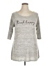 Edista Gray Pullover Sweater Size 1X - photo 1