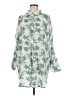 Hyfve 100% Polyester Green 3/4 Sleeve Blouse Size M - photo 1