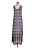 Three Eighty Two Paisley Purple Casual Dress Size L - photo 1