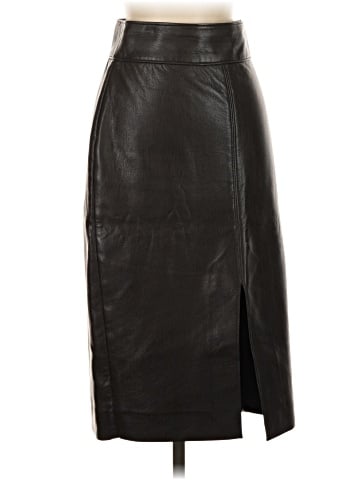 Babaton Faux Leather Skirt (view 1)