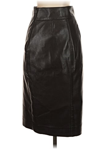 Babaton Faux Leather Skirt (view 2)