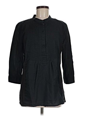 Coldwater Creek 3/4 Sleeve Button-Down Shirt (view 1)