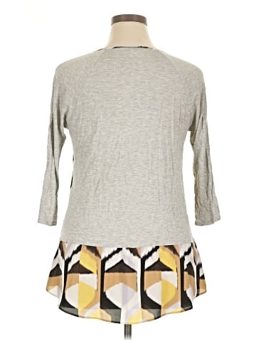 Charming Charlie 3/4 Sleeve Blouse (view 2)