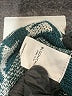 BLOOMCHIC 100% Acrylic Teal Poncho Size 22 - photo 8