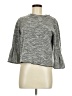 Urban Romantics Gray 3/4 Sleeve Top Size M - photo 1