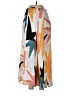 Mara Hoffman 100% Viscose Orange Casual Pants Size L - photo 1