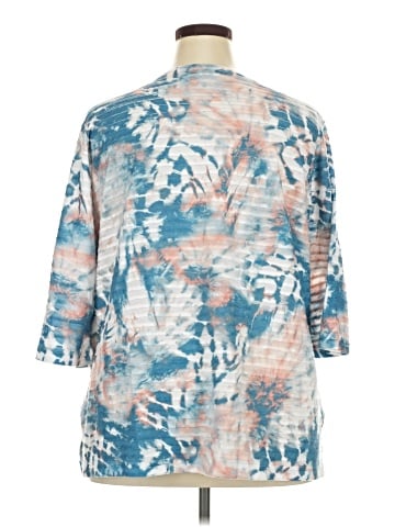 Onque Casuals 3/4 Sleeve Blouse (view 2)