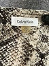 Calvin Klein Animal Print Snake Print Silver Sleeveless Blouse Size S - photo 7