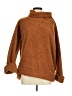 Ann Taylor LOFT 100% Polyester Brown Turtleneck Sweater Size M - photo 1