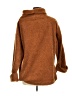 Ann Taylor LOFT 100% Polyester Brown Turtleneck Sweater Size M - photo 2