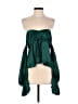 Shein 100% Polyester Green Sleeveless Blouse Size L - photo 1