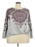 Assorted Brands Gray Long Sleeve Top Size 3X - photo 1