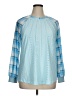 Unbranded Blue Long Sleeve Blouse Size XL - photo 1