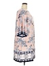 Studio One Paisley Tan Casual Dress Size 2X - photo 4