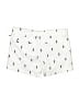 British Khaki Print White Shorts Size 6 - photo 2