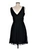 Tibi 100% Silk Solid Black Cocktail Dress Size 6 - photo 2