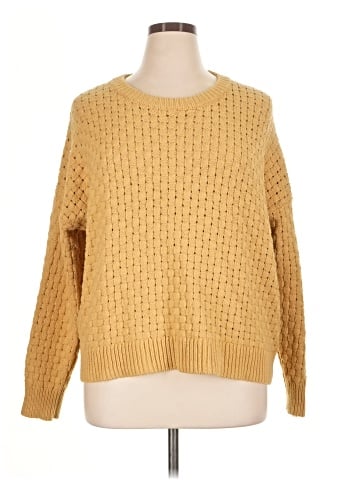 Madewell Basketweave-Stitch Sweater (view 1)