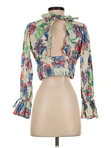 By Anthropologie 3/4 Sleeve Blouse (view 2)