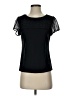 Unbranded Black Short Sleeve Top Size XXS (estimated) - photo 1