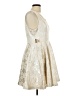 Blue Rain Ivory Cocktail Dress Size L - photo 4